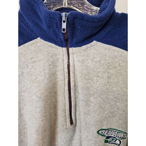 Vintage NFL Active Seahawks Fleece Pull over sweater size XL - Picture 5 of 5